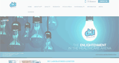 Desktop Screenshot of dulaboratories.com